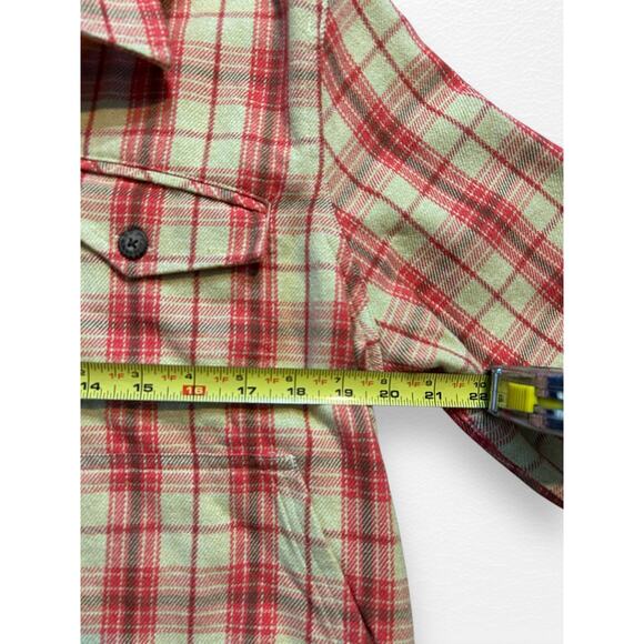 Toad&Co Plaid Jacket in Orange and Yellow - Picture 7 of 12